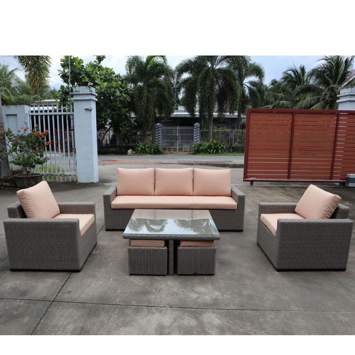 Juego de Terraza Polivinílico Kuta